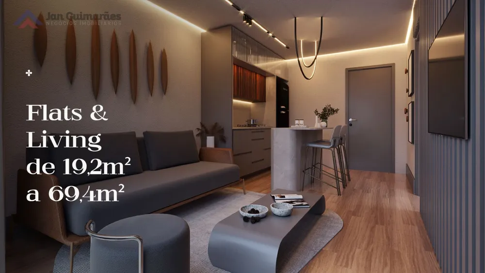 Flat/Apart Hotel, 1 quarto, 19 m² - Foto 1
