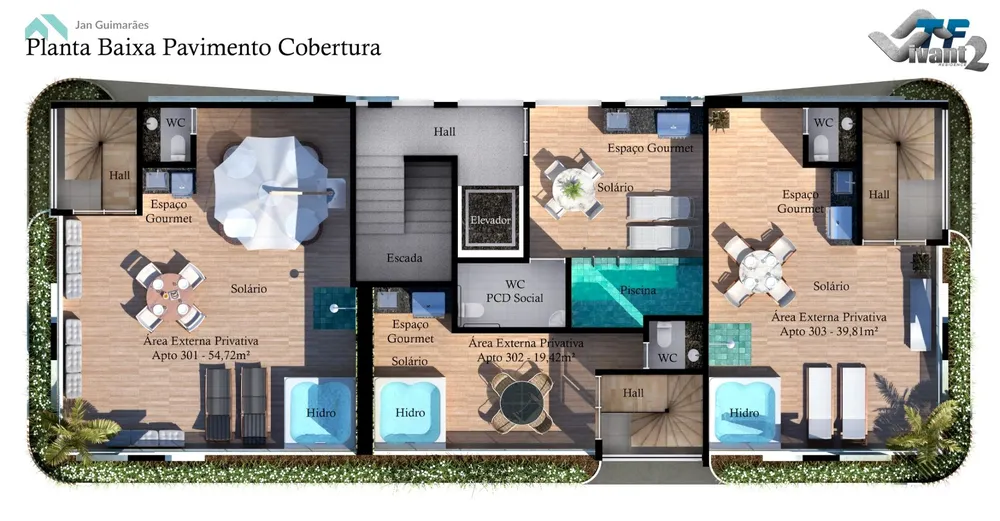 Apartamento, 3 quartos, 82 m² - Foto 2