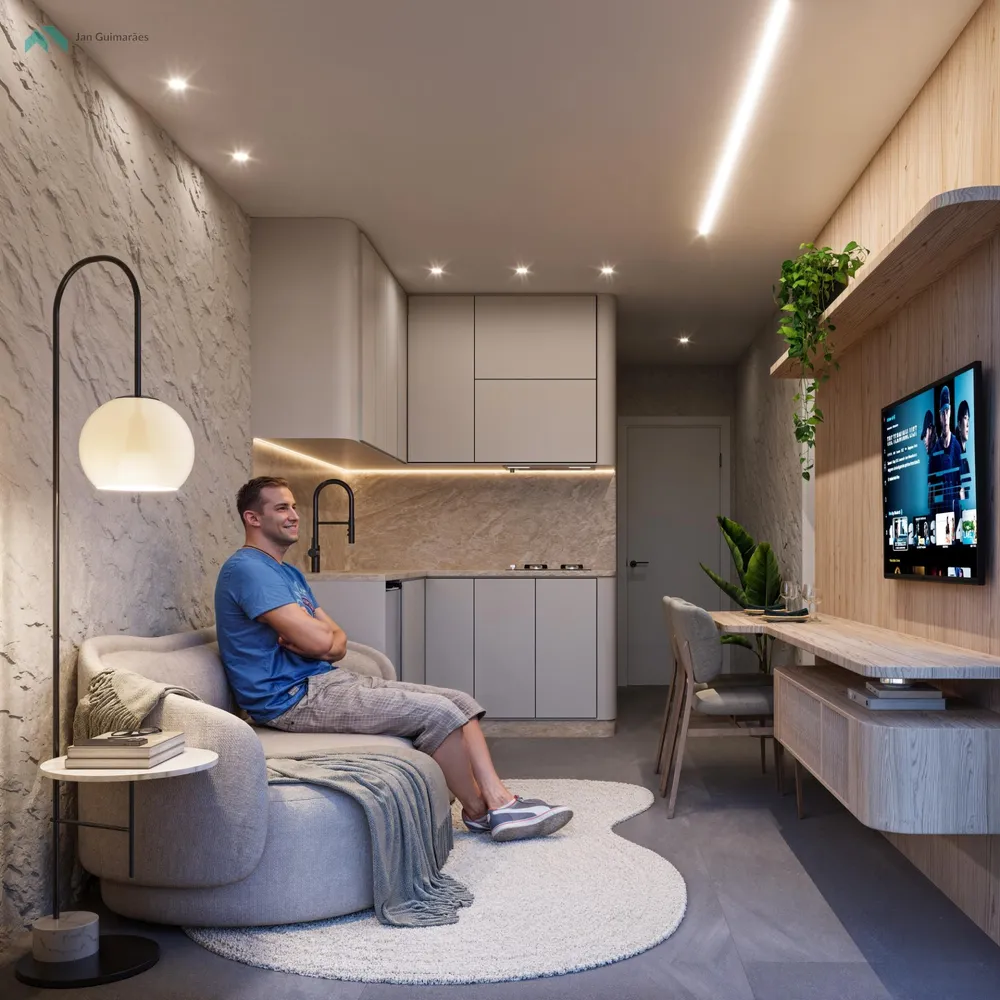 Apartamento, 2 quartos, 26 m² - Foto 1