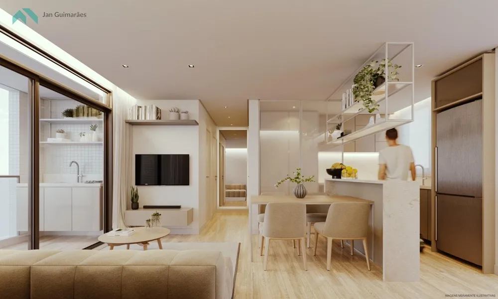 Apartamento, 2 quartos, 61 m² - Foto 4