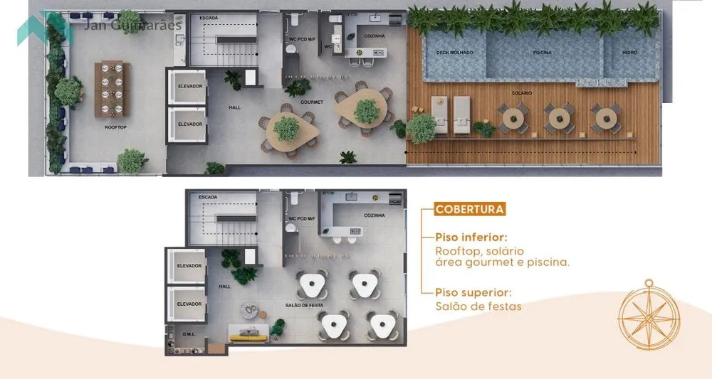 Apartamento, 1 quarto, 35 m² - Foto 4