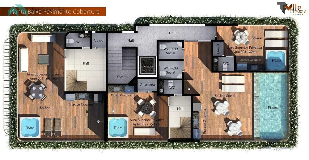 Apartamento, 1 quarto, 34 m² - Foto 4