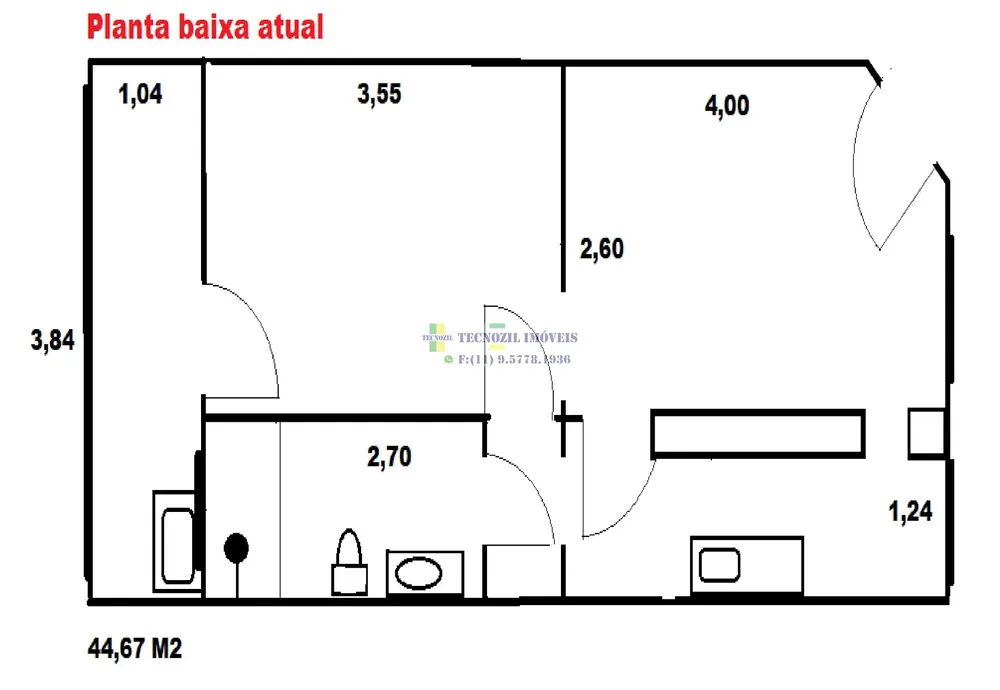 Apartamento, 1 quarto - Foto 4
