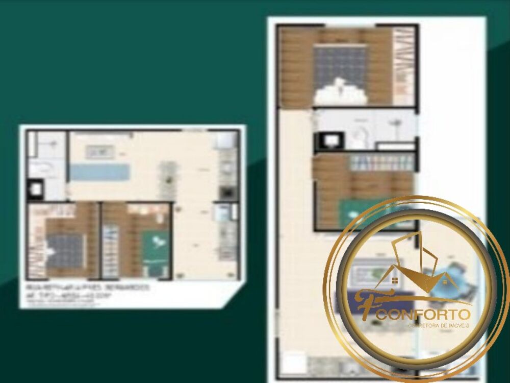 Apartamento, 2 quartos, 45 m² - Foto 3