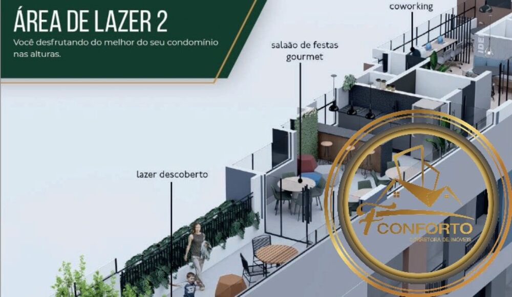 Apartamento, 2 quartos, 47 m² - Foto 2