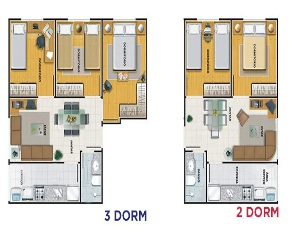 Apartamento, 2 quartos, 40 m² - Foto 16