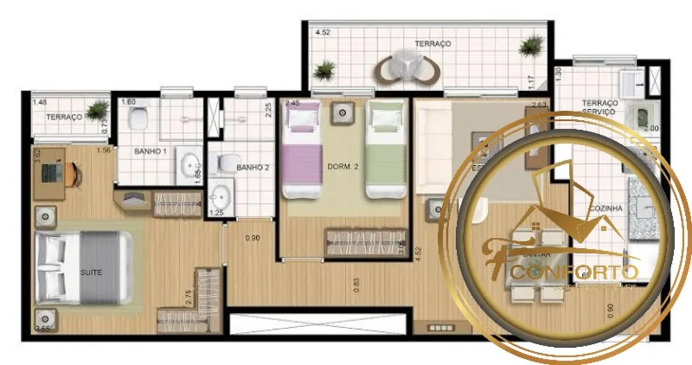 Apartamento, 2 quartos, 65 m² - Foto 20