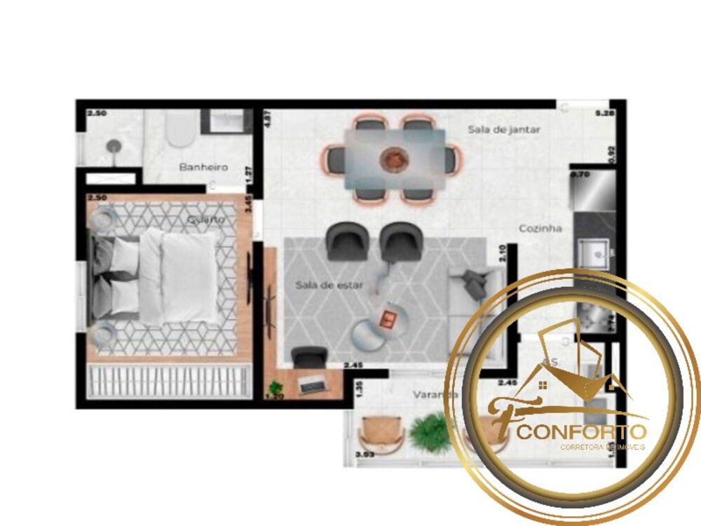 Apartamento, 2 quartos, 49 m² - Foto 13