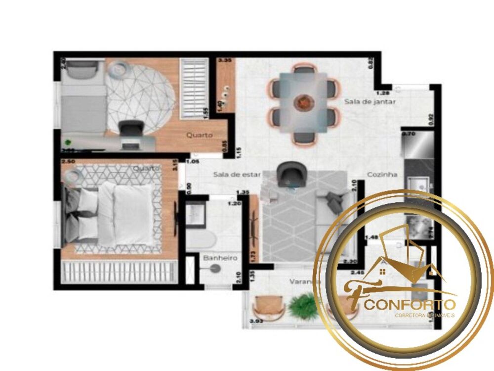 Apartamento, 2 quartos, 49 m² - Foto 18