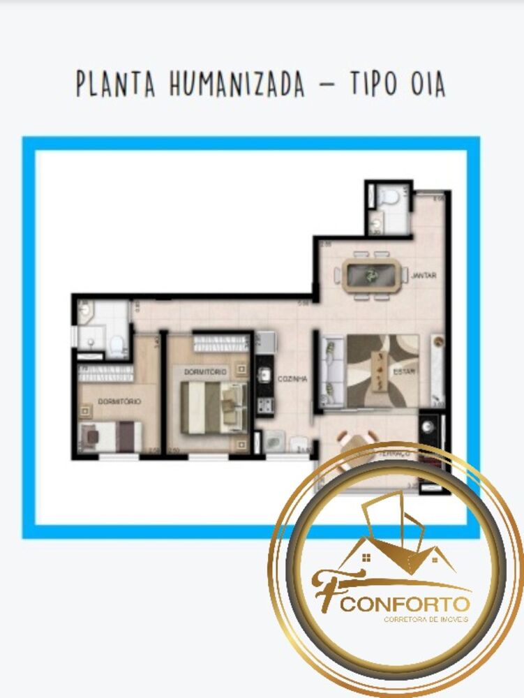 Apartamento, 2 quartos, 68 m² - Foto 4