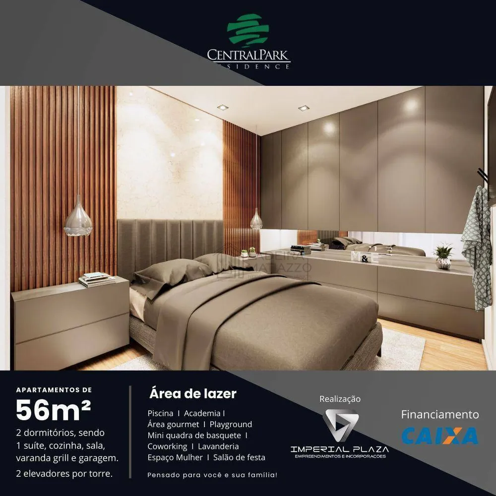 Apartamento, 2 quartos, 56 m² - Foto 1
