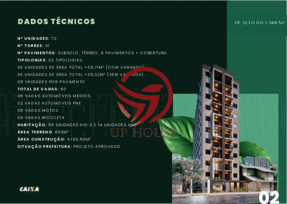 Apartamento, 2 quartos, 35 m² - Foto 3