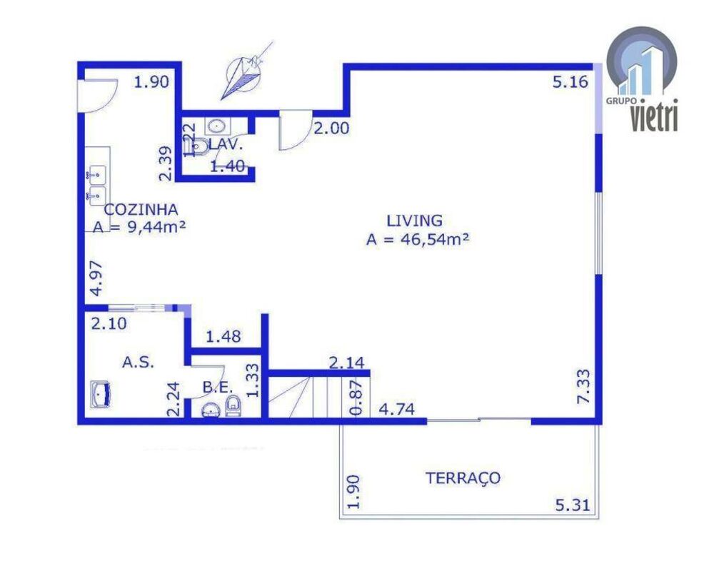 Apartamento, 2 quartos, 159 m² - Foto 2
