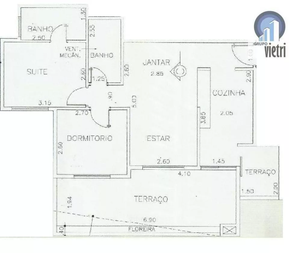 Apartamento, 2 quartos, 72 m² - Foto 2