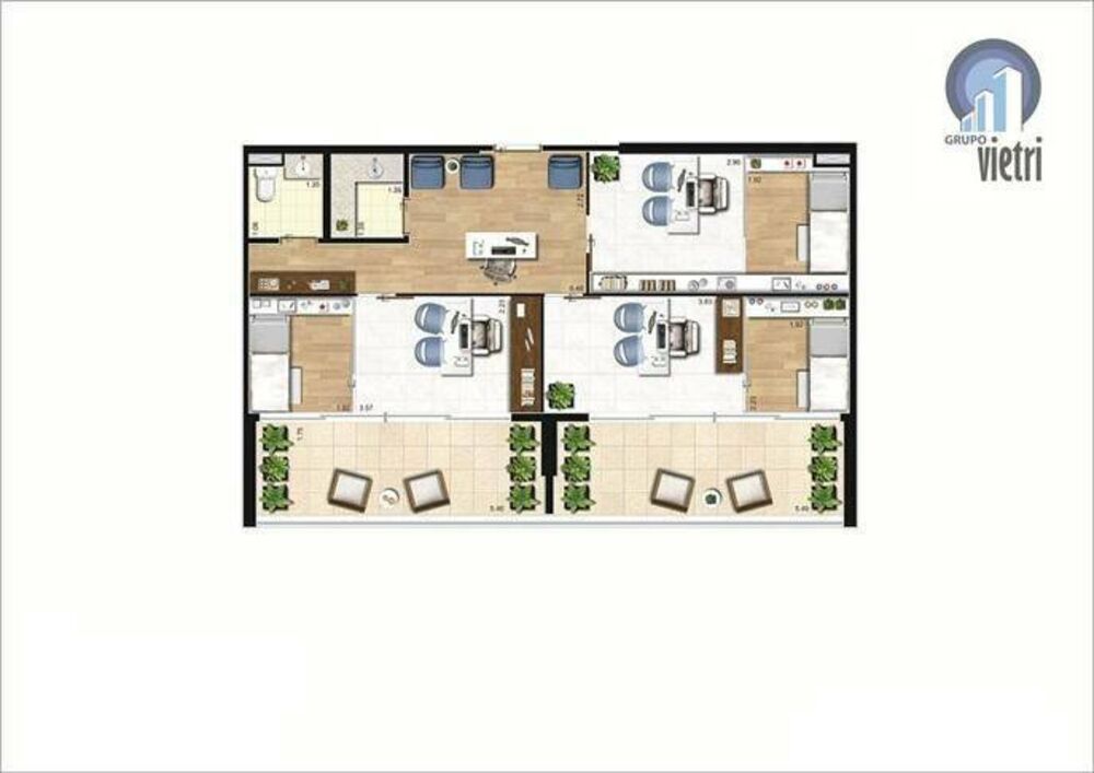 Sala-Conjunto, 35 m² - Foto 7