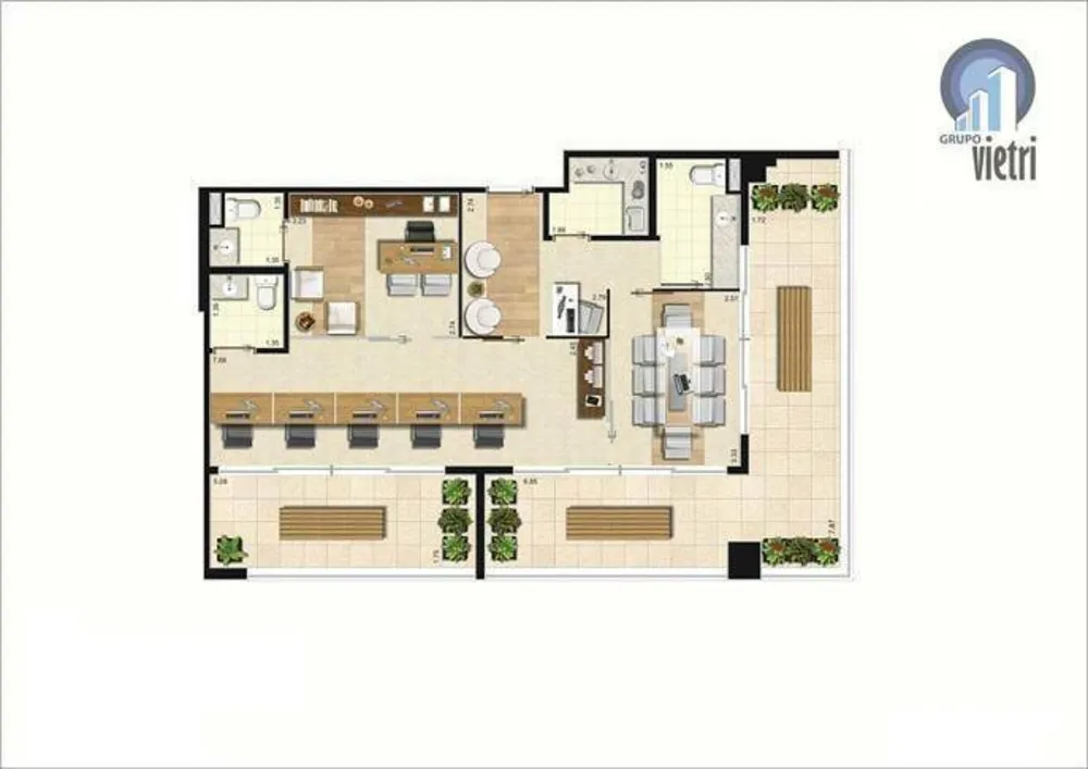Sala-Conjunto, 35 m² - Foto 11