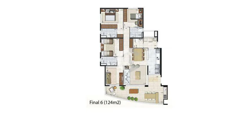 Apartamento, 4 quartos, 158 m² - Foto 16