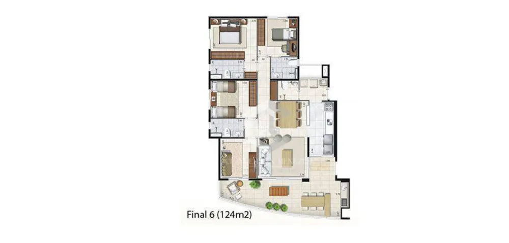 Apartamento, 3 quartos, 95 m² - Foto 11