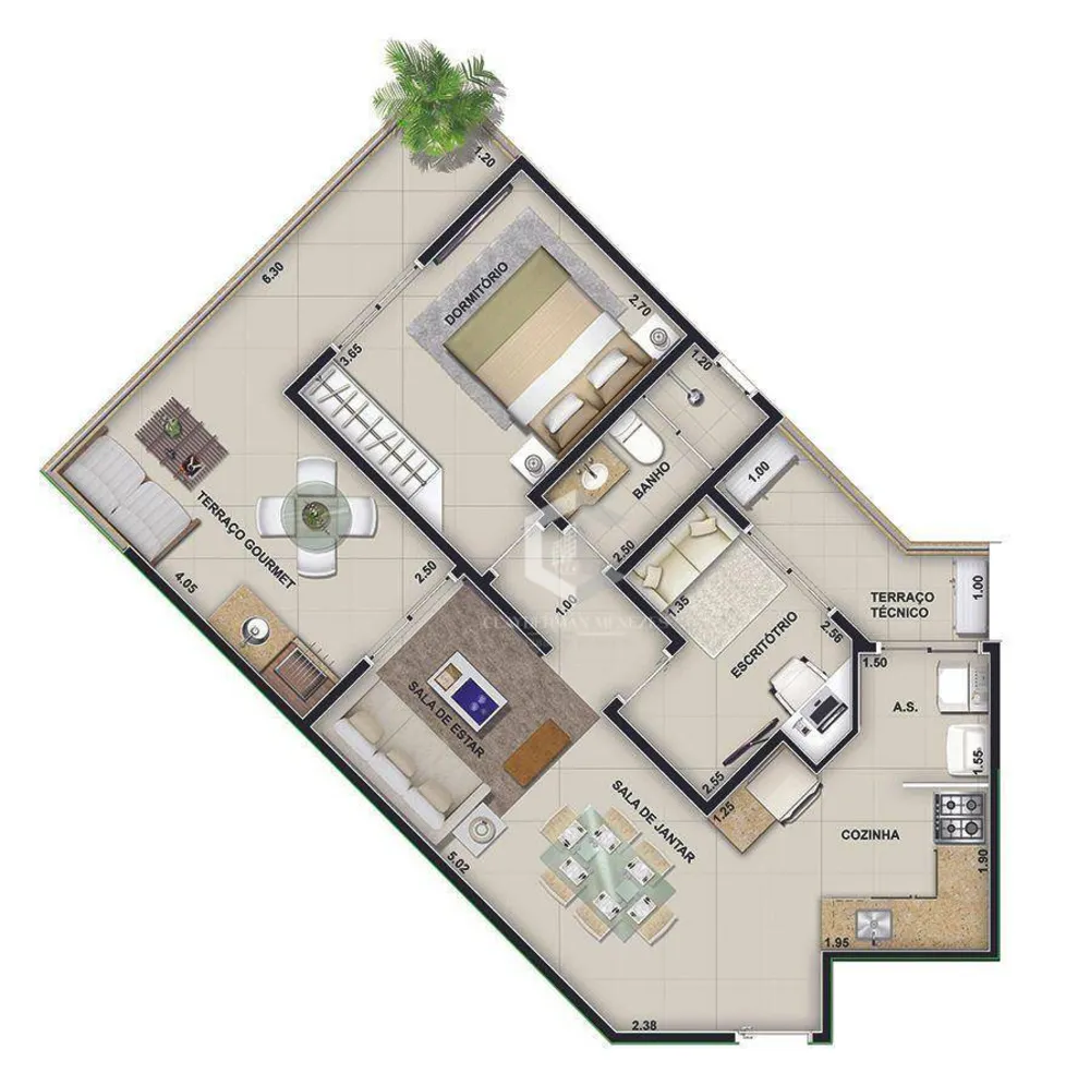 Cobertura, 3 quartos, 285 m² - Foto 10
