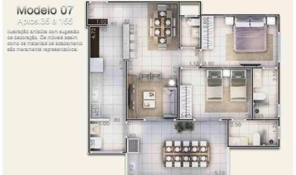 Apartamento à venda com 2 quartos, 80m² - Foto 11