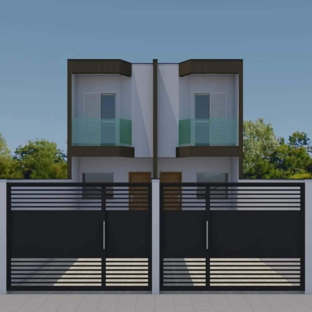 Sobrado, 2 quartos, 69 m² - Foto 1