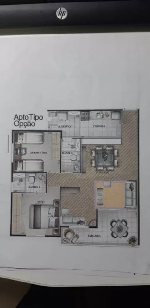 Apartamento à venda com 3 quartos, 76m² - Foto 2