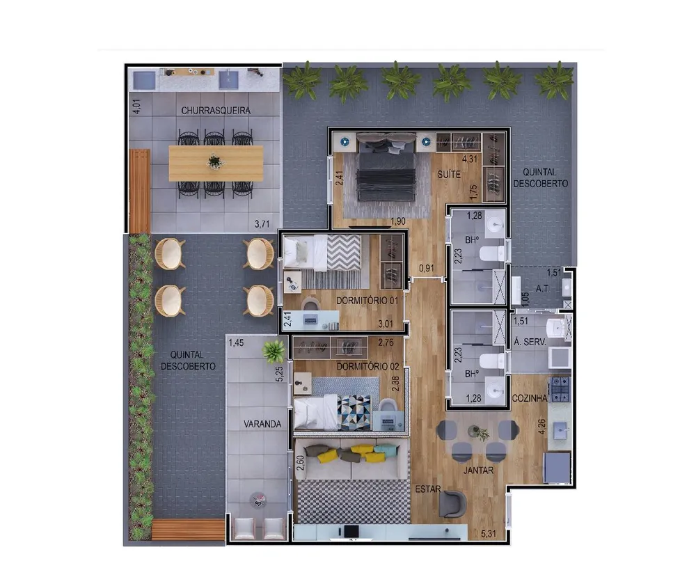 Apartamento - Foto 3
