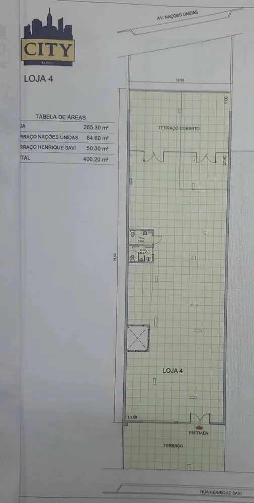 Loja-Salão, 400 m² - Foto 2