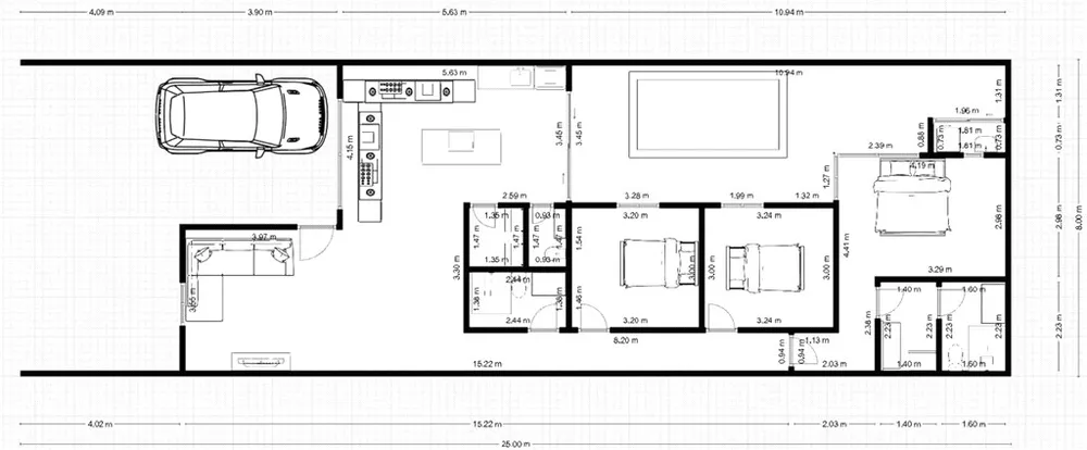 Casa, 3 quartos, 140 m² - Foto 6