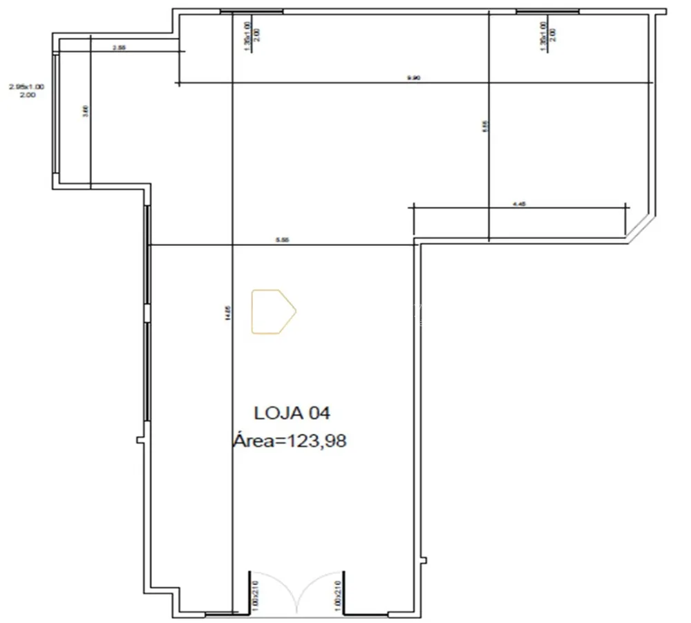 Sala-Conjunto, 123 m² - Foto 8