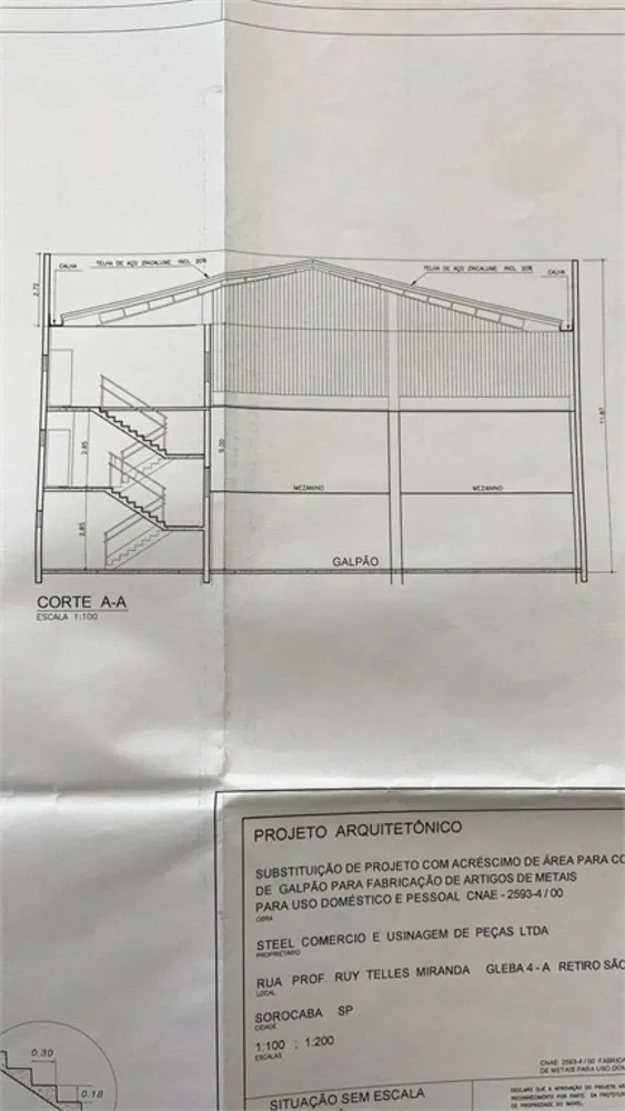 Depósito-Galpão, 1000 m² - Foto 7