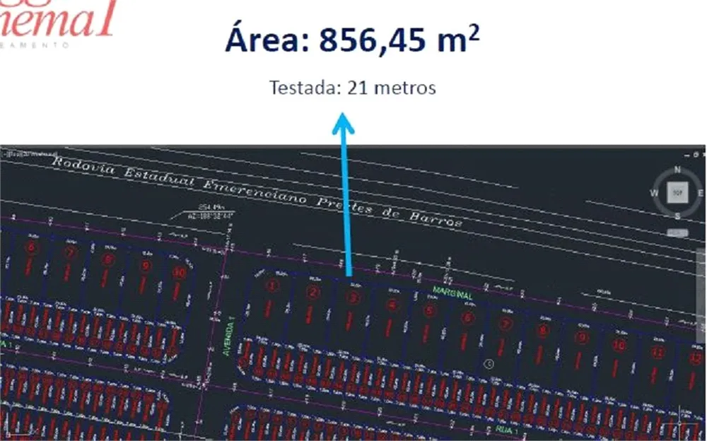 Loteamento e Condomínio, 856 m² - Foto 4