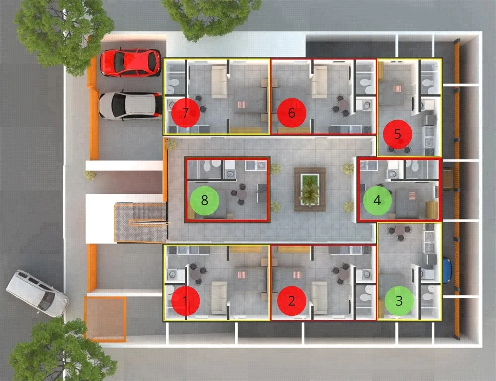 Apartamento, 1 quarto, 21 m² - Foto 2