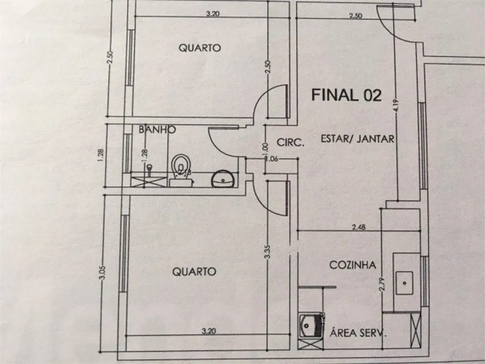 Apartamento, 2 quartos, 52 m² - Foto 4