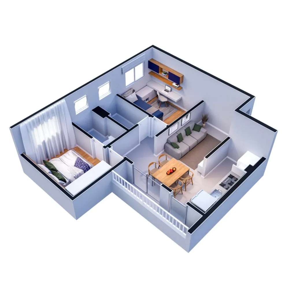 Apartamento, 2 quartos, 41 m² - Foto 3