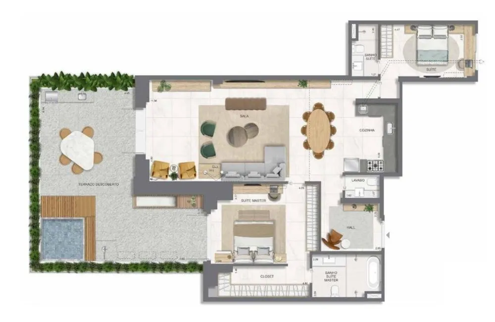 Apartamento, 2 quartos, 194 m² - Foto 2