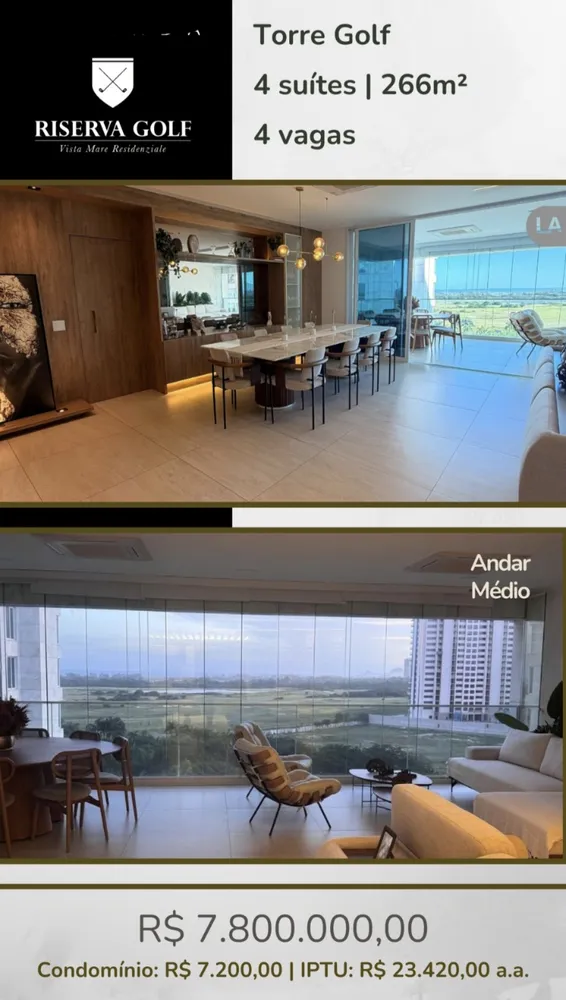 Apartamento, 4 quartos, 266 m² - Foto 1