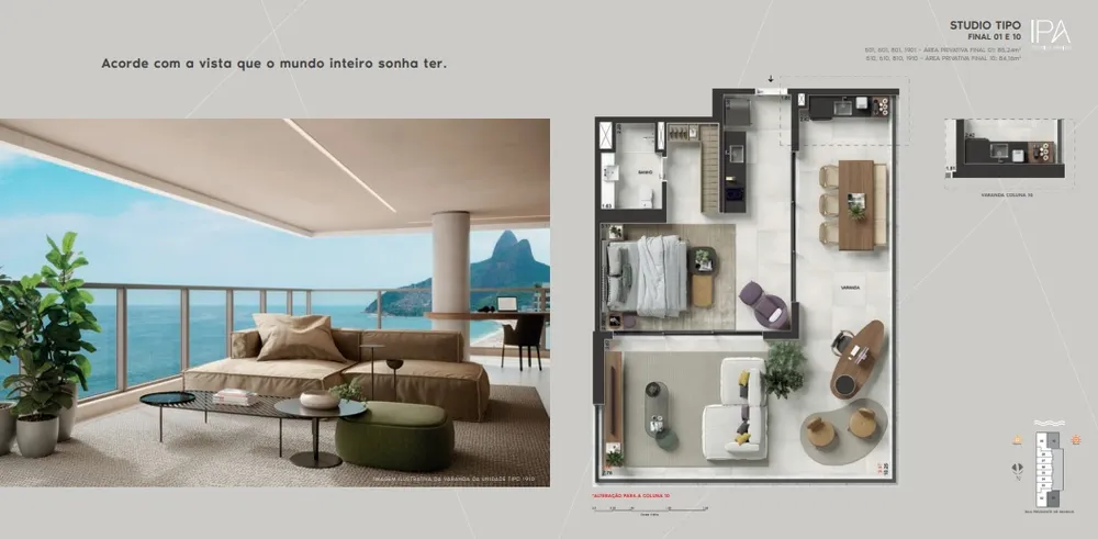 Apartamento, 1 quarto, 82 m² - Foto 10