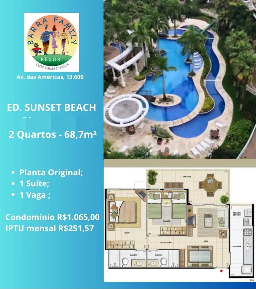 Apartamento, 2 quartos, 68 m² - Foto 1