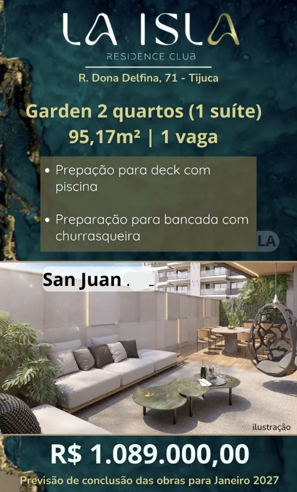 Apartamento, 2 quartos, 95 m² - Foto 1