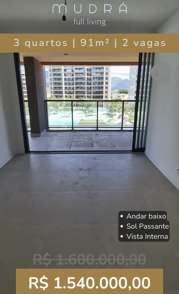 Apartamento, 3 quartos, 91 m² - Foto 1