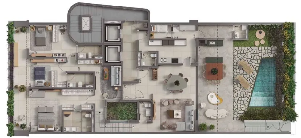 Apartamento, 4 quartos, 224 m² - Foto 23