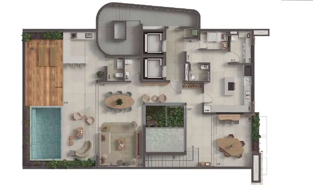 Apartamento, 4 quartos, 224 m² - Foto 18