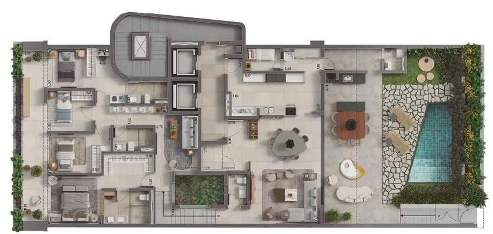 Apartamento, 4 quartos, 224 m² - Foto 22