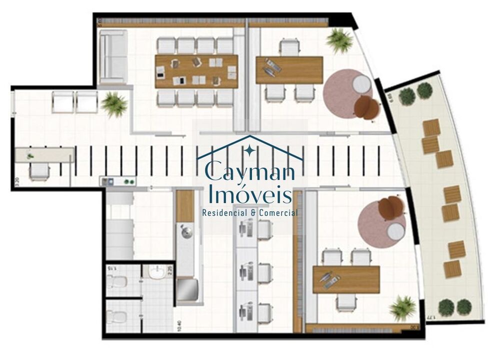 Apartamento, 1 quarto, 95 m² - Foto 36