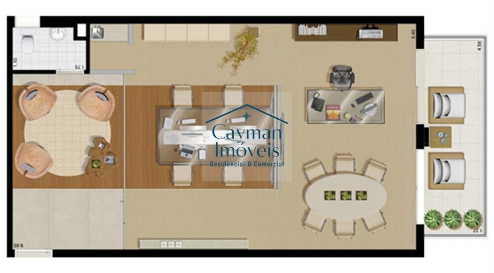 Apartamento, 1 quarto, 95 m² - Foto 34