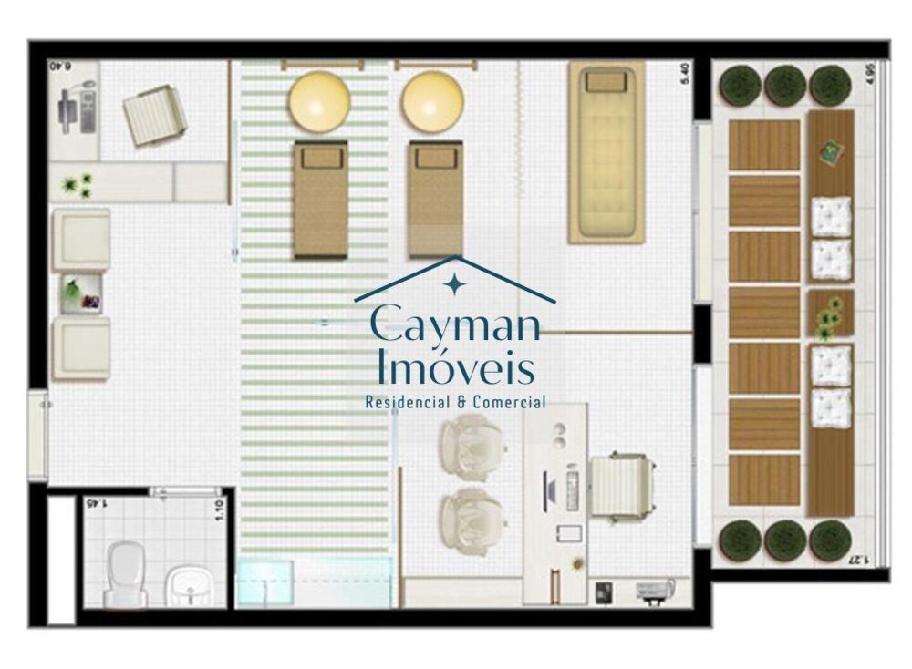 Apartamento, 1 quarto, 95 m² - Foto 33