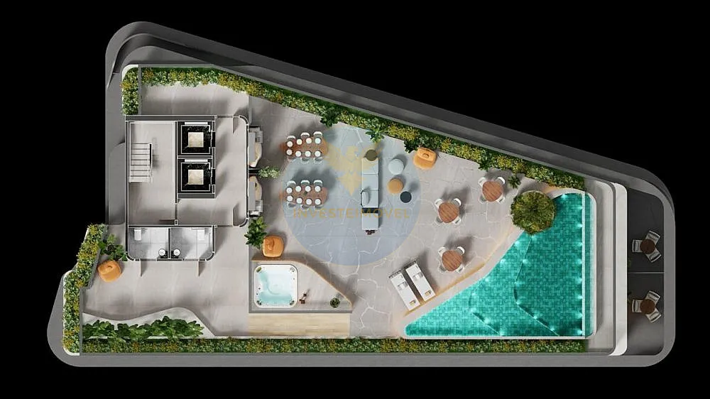 Flat/Apart Hotel, 1 quarto, 21 m² - Foto 16