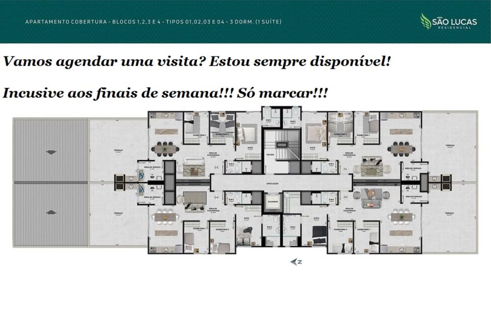 Apartamento, 3 quartos, 86 m² - Foto 3