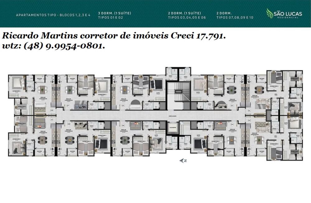 Apartamento, 3 quartos, 86 m² - Foto 1